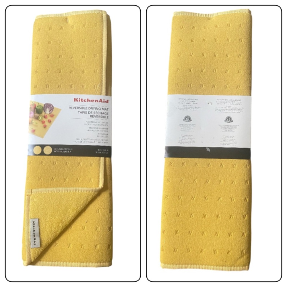 KitchenAid Yellow Reversible Drying Mat
